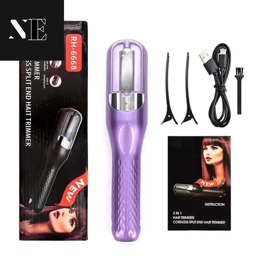 Split Ends Hair Trimmer Dry Damaged Remover Automatic Trim Split Professional Women Cordless Hair Cutting Machine Hair Clipper