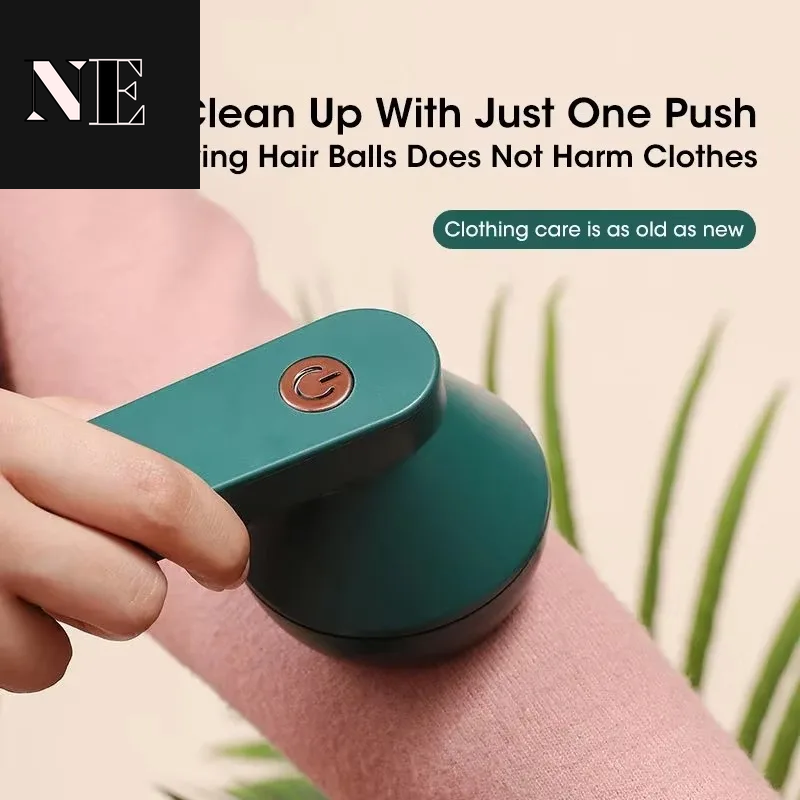 Hair Ball Trimmer Fabric Shaver Lint Remover Upgraded 6 Blade Design Fuzz Shaver Rechargeable for Travel Home Type C Charging