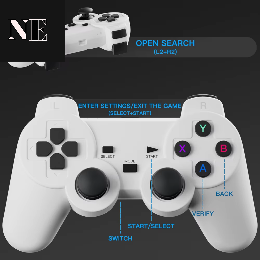 Android 11 Gaming Projector P30MAX 64GB TF Card Wireless Gaming Controller Dual WIFI 1280*720P Home Theater Portable Projector