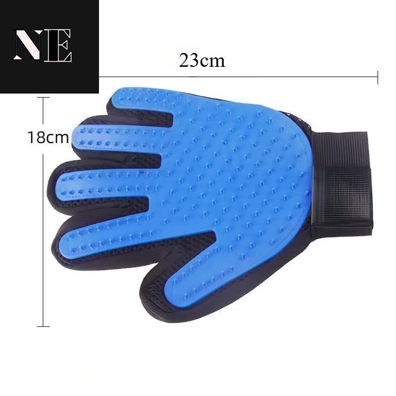 Pet Hair Remover Shower Gloves Puppy Cats Bath Brush Cleaning Silicone Comb Glove Massage Grooming Dogs Supplies