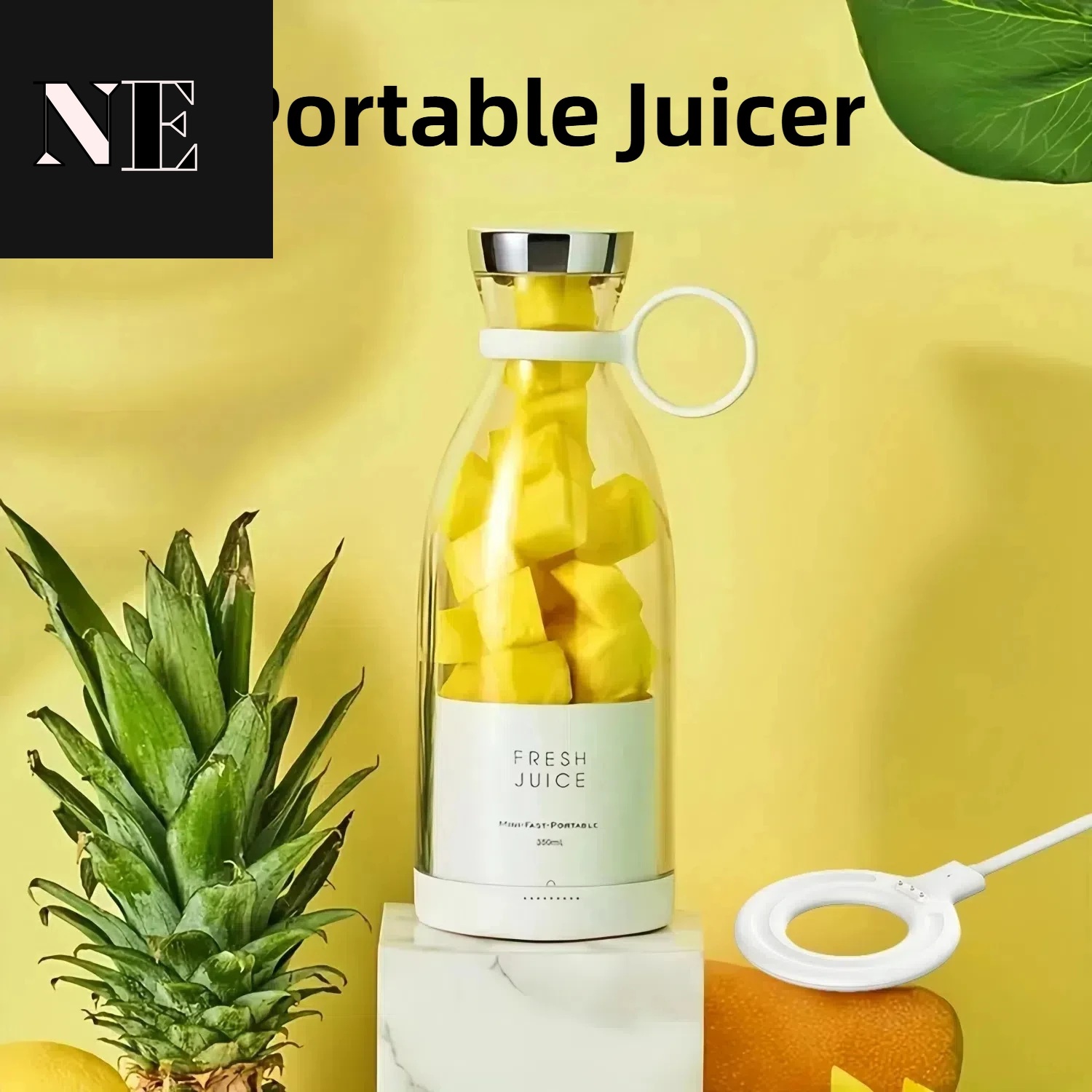 Mini Portable Juicer Blender Electric Fruit Home Use Travel Wireless Charging Multifunctional Juice Maker Machine
